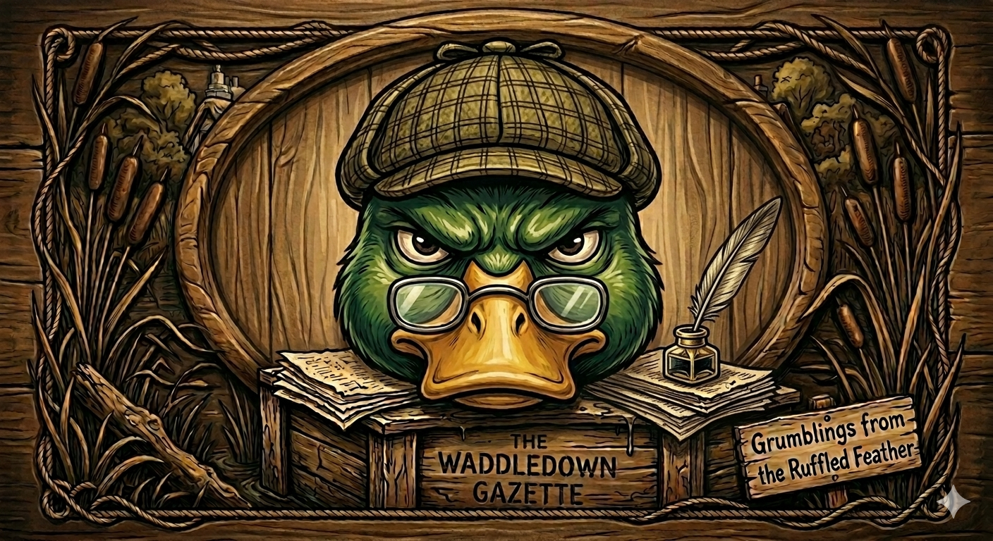 Bitter-Bill, the Gazette's editor